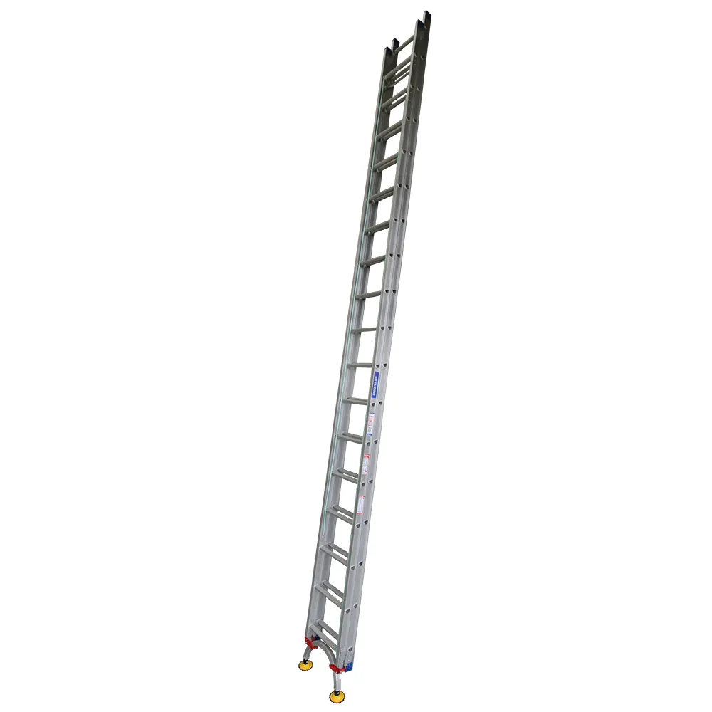INDALEX 130kg Pro 5.6m-9.9m Aluminium Extension Ladder with Level-Arc PROX33