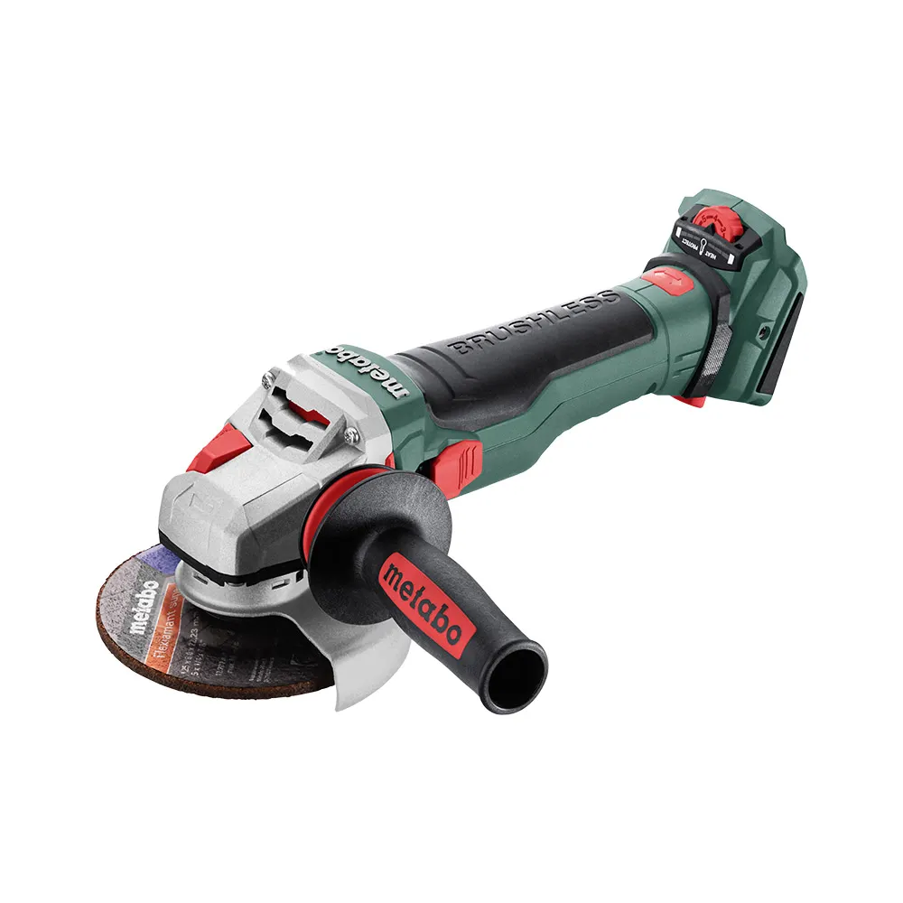 METABO 18V 125mm Variable Speed Angle Grinder Skin WVB 18 LT BL 15-125 Quick 601731850
