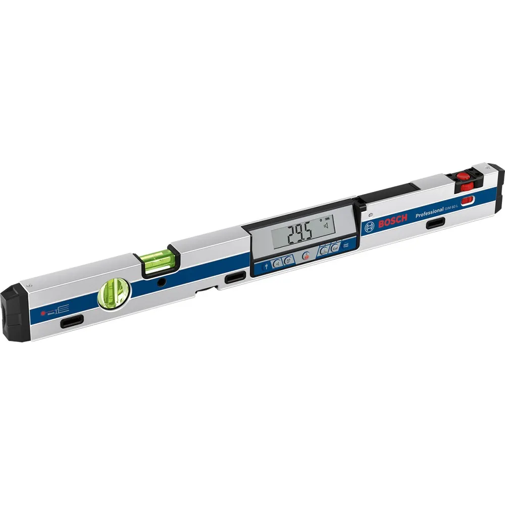 BOSCH Laser Measuring 600mm Digital Spirit Level with Laser Pointer GIM60L 601076900
