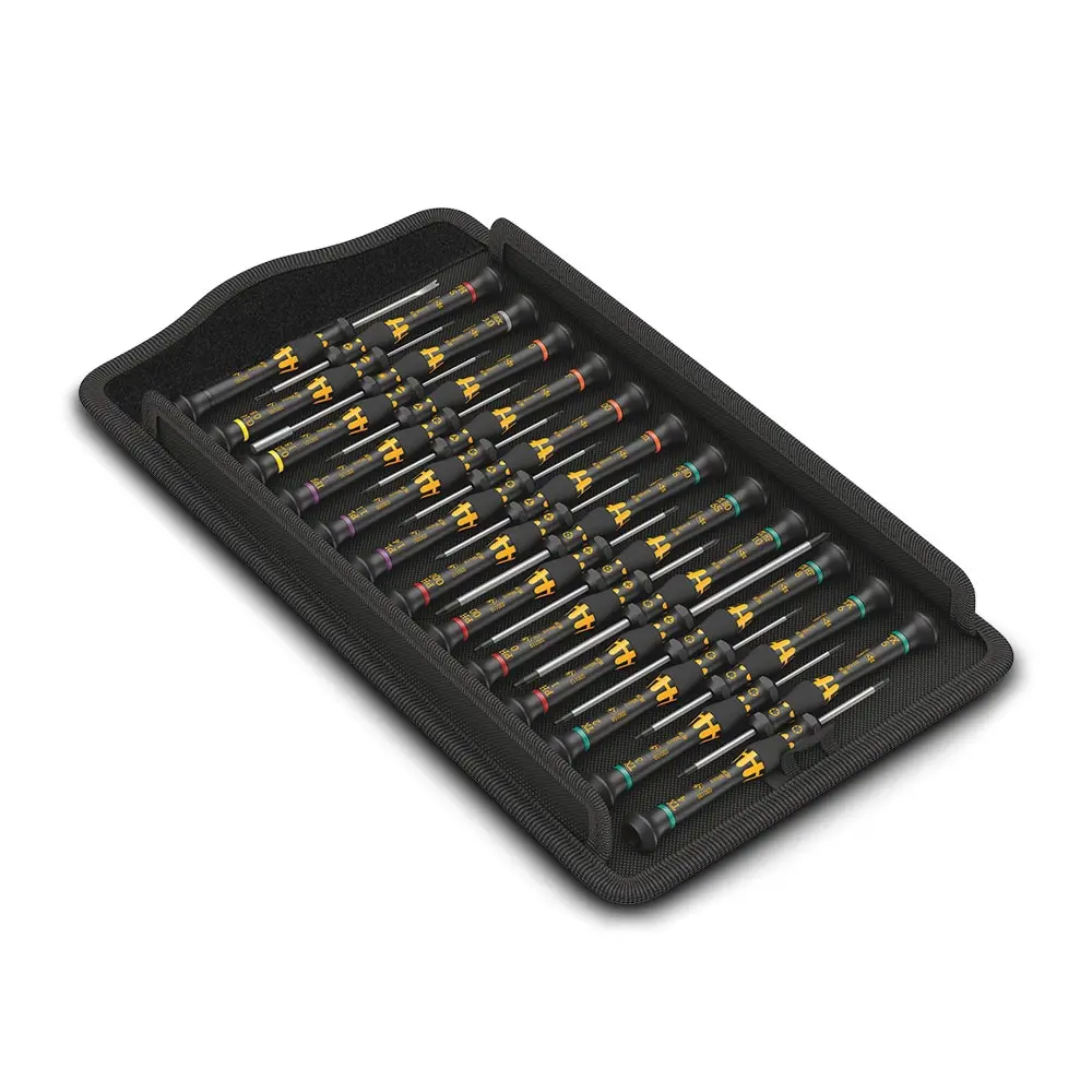 WERA Kraftform Micro ESD Big Pack 1 Screwdriver Set For Electronic Applications - 25 Piece WER134019