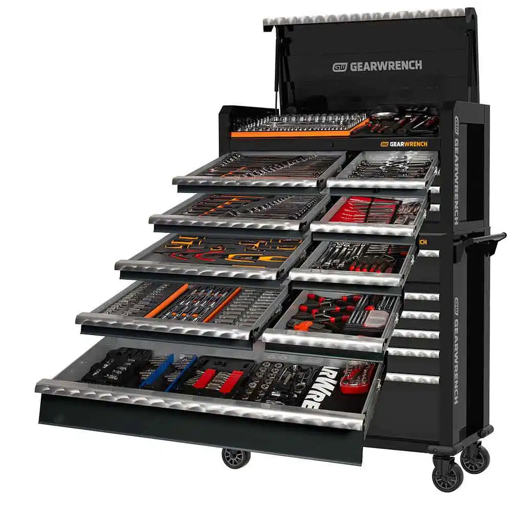 GEARWRENCH 531 Piece Tool Kit 43" Chest Trolley 77020