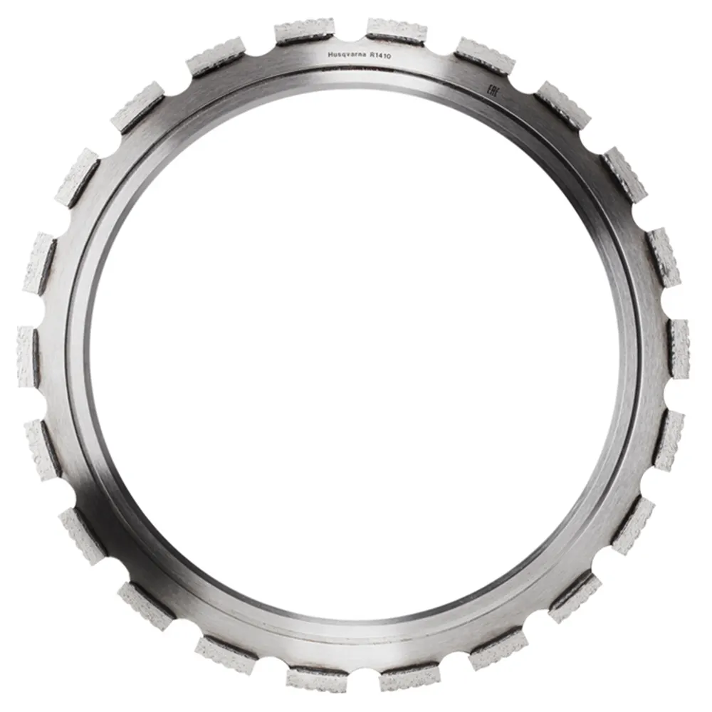 HUSQVARNA 370mm Segmented Diamond Ringsaw Blade for Concrete Cutting - ELITE-RING R20