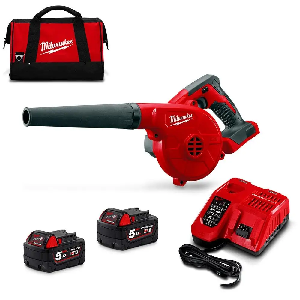 MILWAUKEE 18V Brushless 2 x 5.0Ah Compact Blower Kit M18BBL-502B