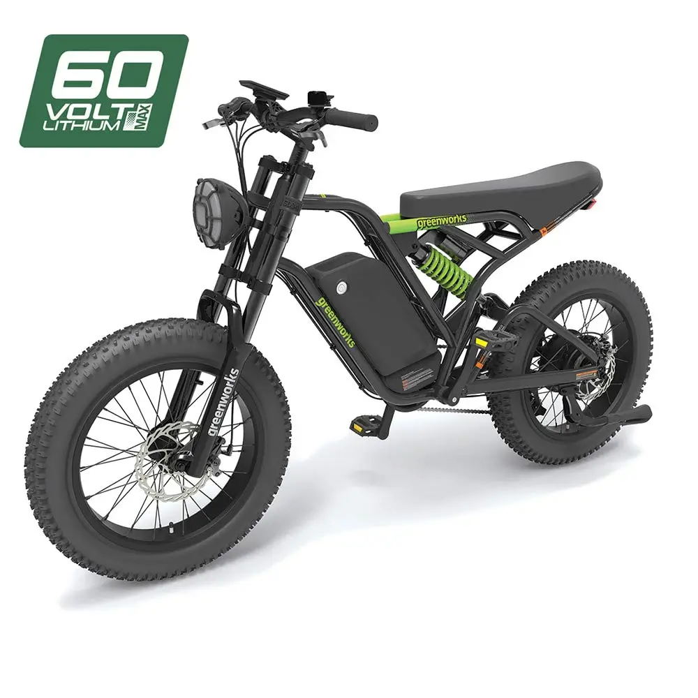 GREENWORKS 60V 20inch Fat Tyre All Terrain E-Bike Skin 7427302T