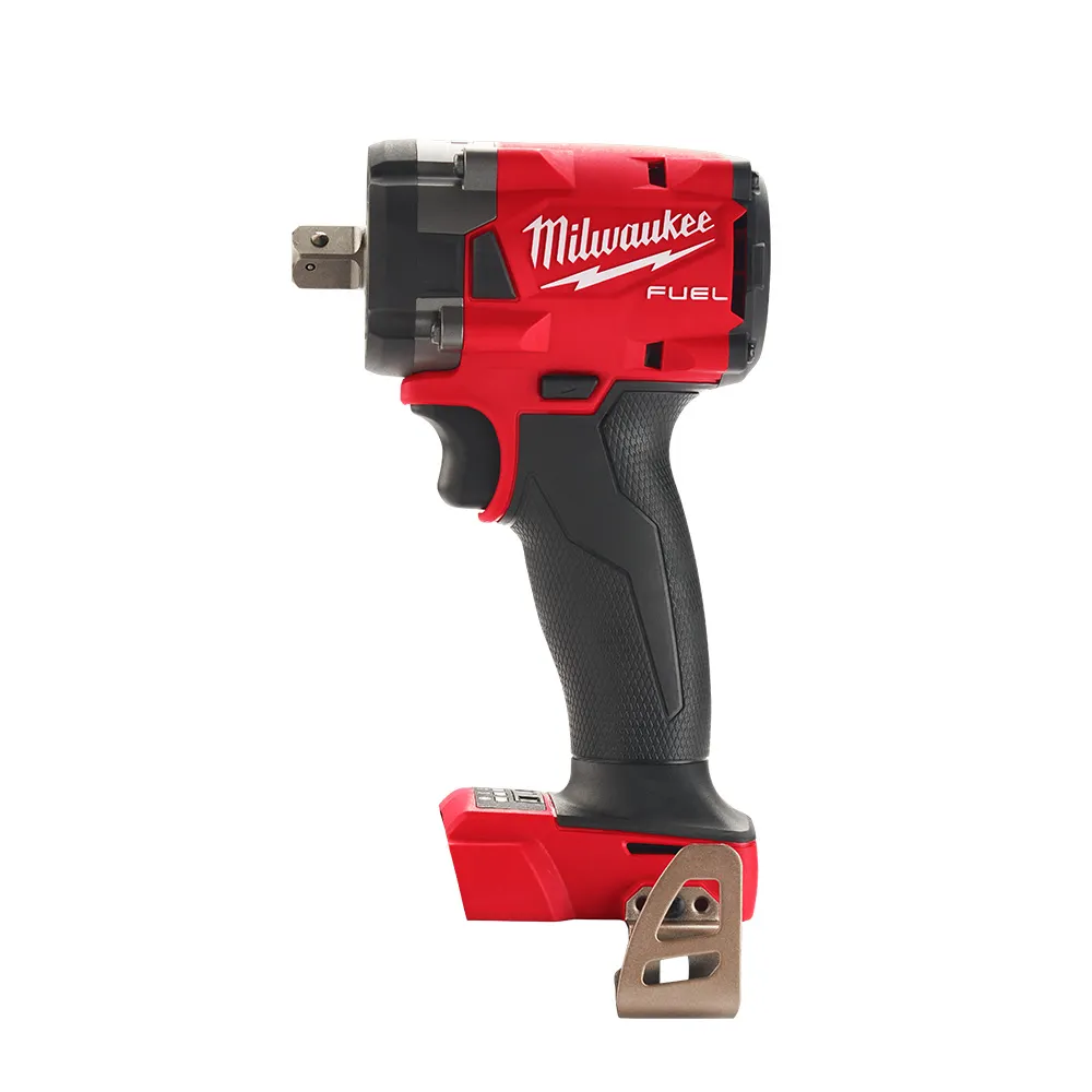 MILWAUKEE 18V FUEL Brushless 1/2inch Compact Impact Wrench w. Pin Detent Skin M18FIW2P12-0
