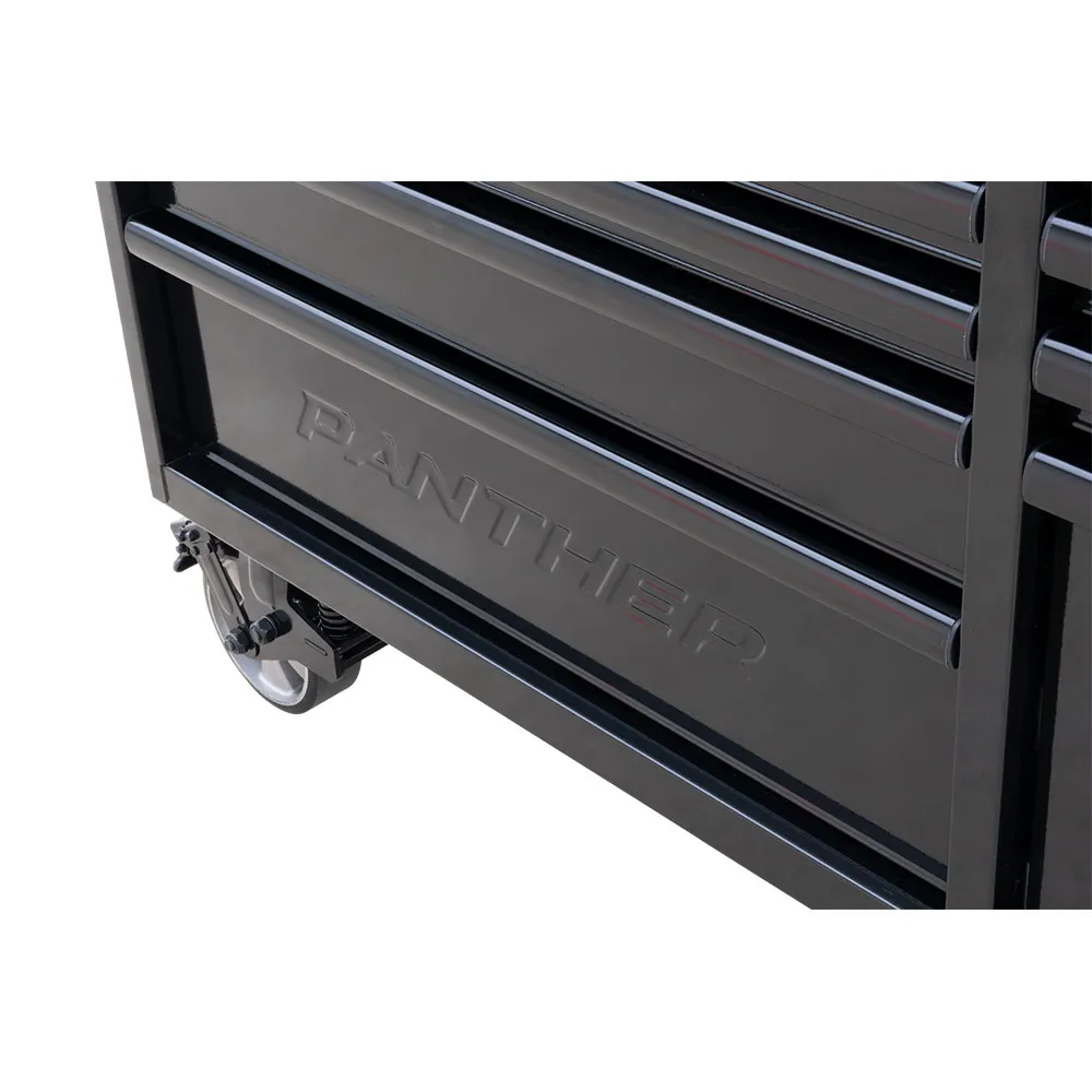 TTI 72" 15 Drawer Tool Trolley - Black TTR7215