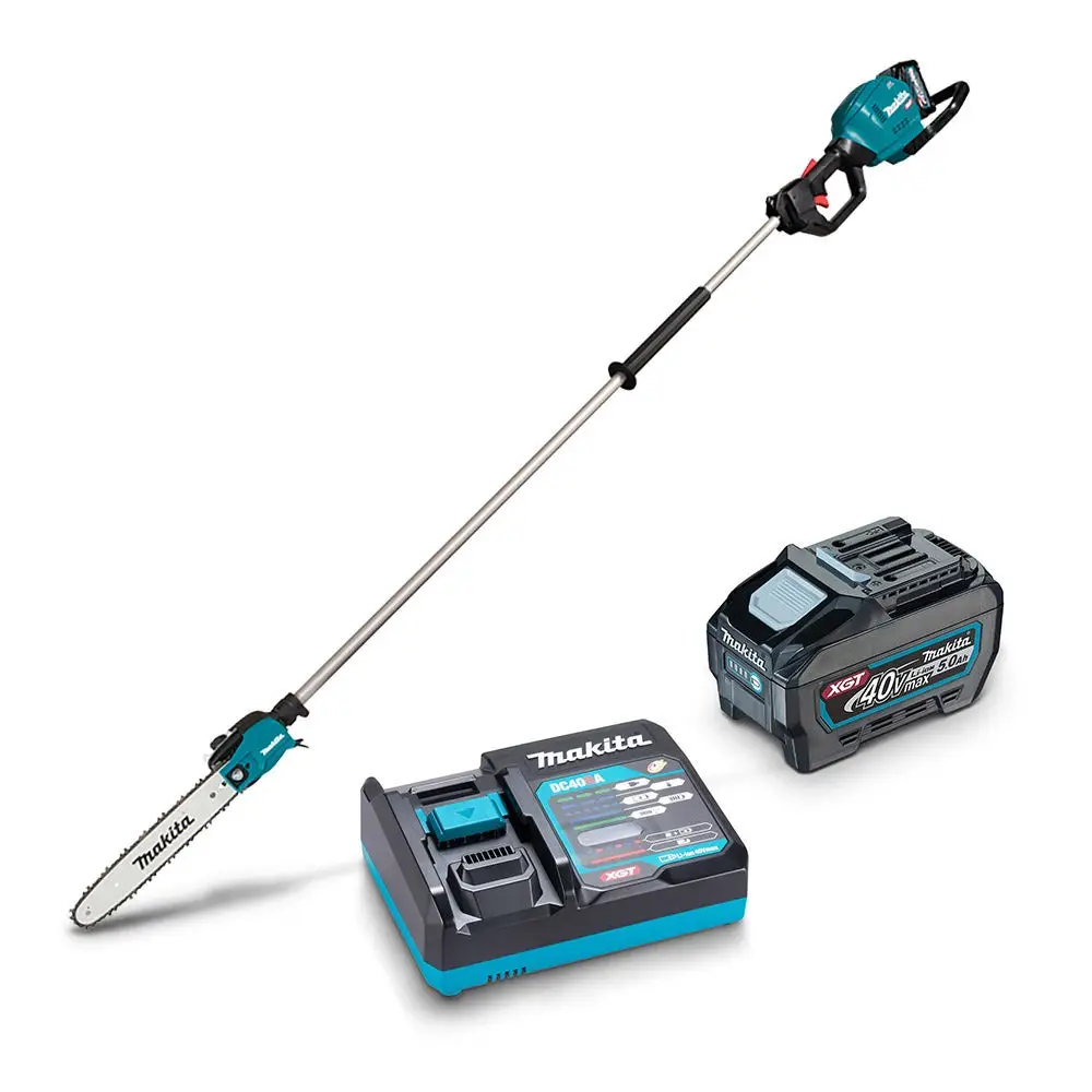 MAKITA 40V Max XGT Brushless 1 x 5.0Ah 300mm Pole Saw Kit UA004GT101