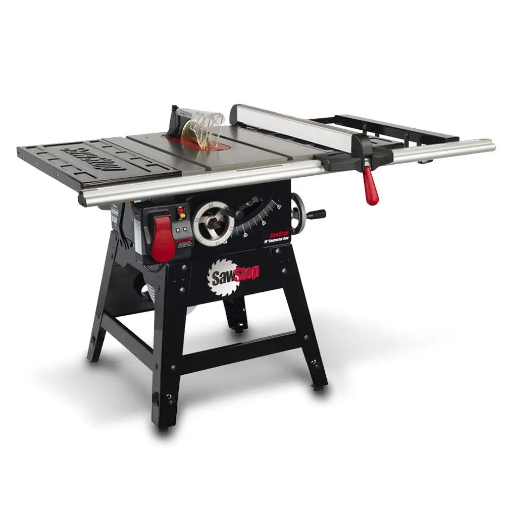 SAWSTOP Contractor Saw with Standard 30inch Aluminium Fence SST-CNS30STD