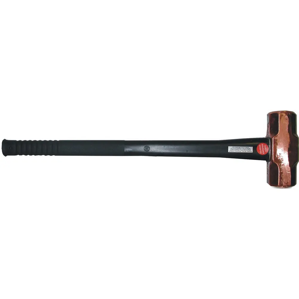 SANDO 600MM 8lb Steel Core Sledge Hammer with Rubber Handle SDSLDG824C