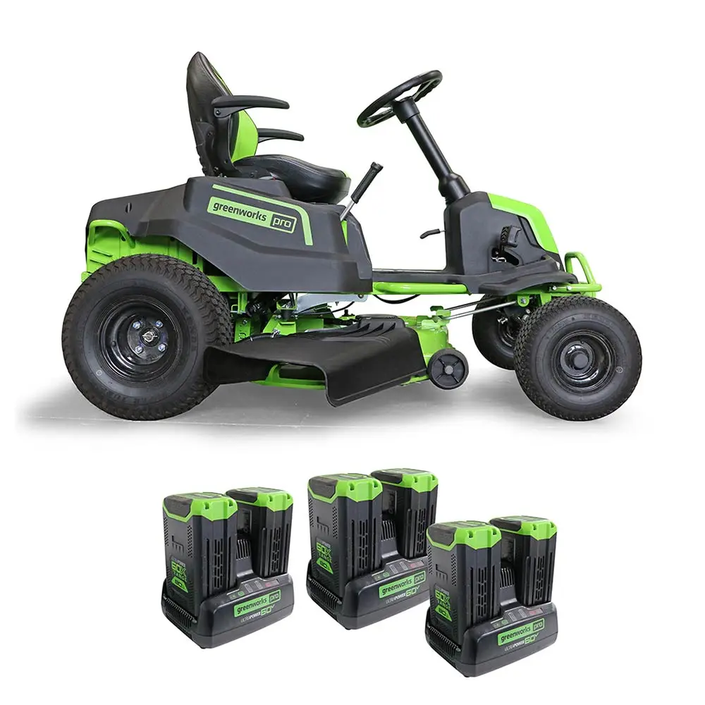 GREENWORKS 6 x 8.0Ah 42" Ride on Mower 7400707AU