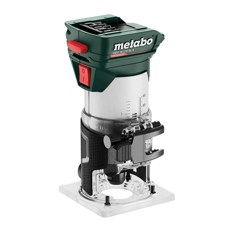 METABO 18V Brushless 6-8mm 4800-29000rpm Router Trimmer Skin 601742850