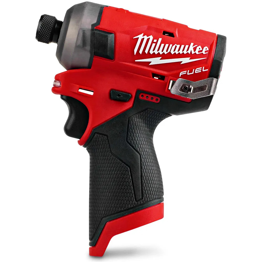 MILWAUKEE 12V FUEL Brushless SURGE 1/4inch Hex Hydraulic Driver Skin M12FQID-0