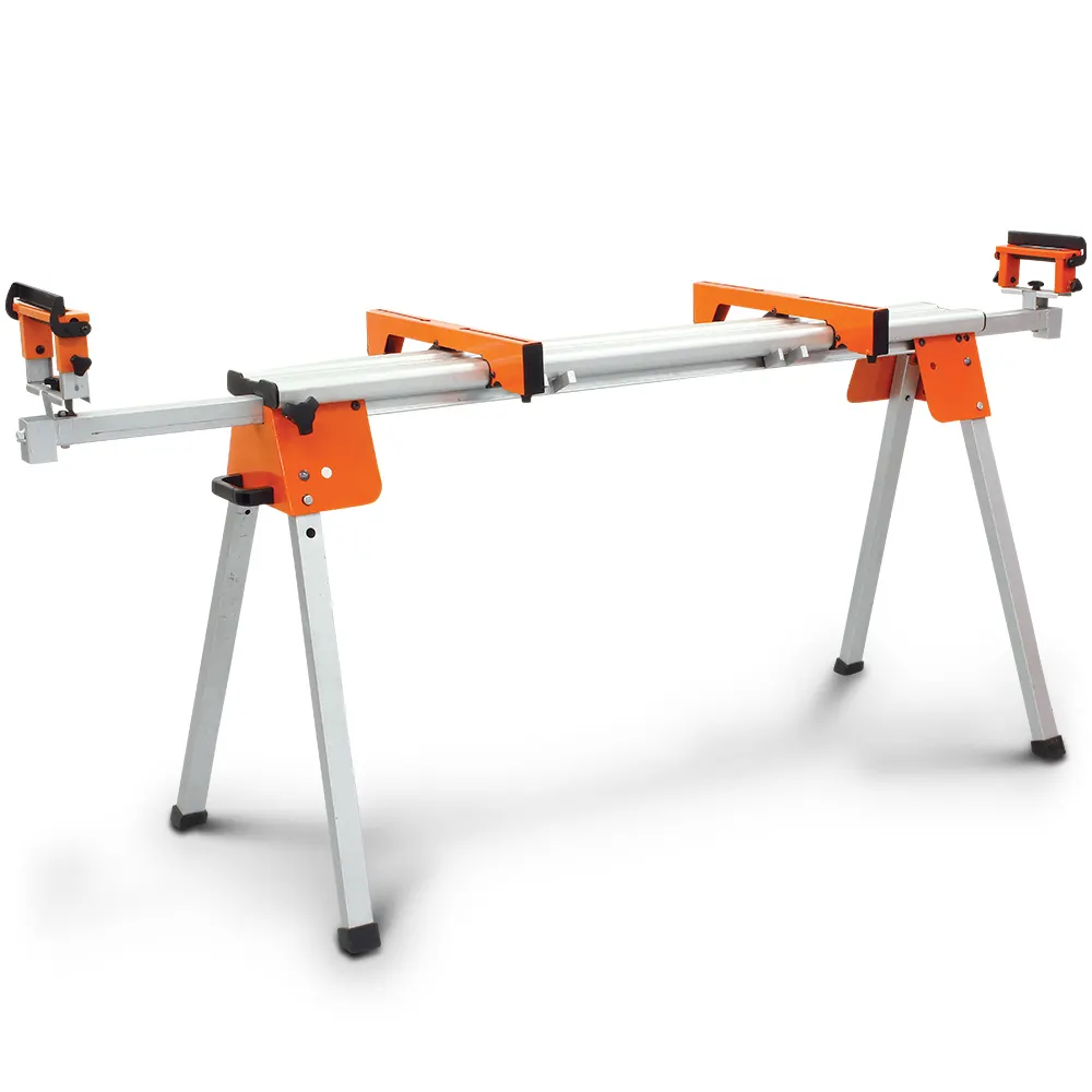 DETROIT Folding Mitre Saw Stand - 3.8m Extension