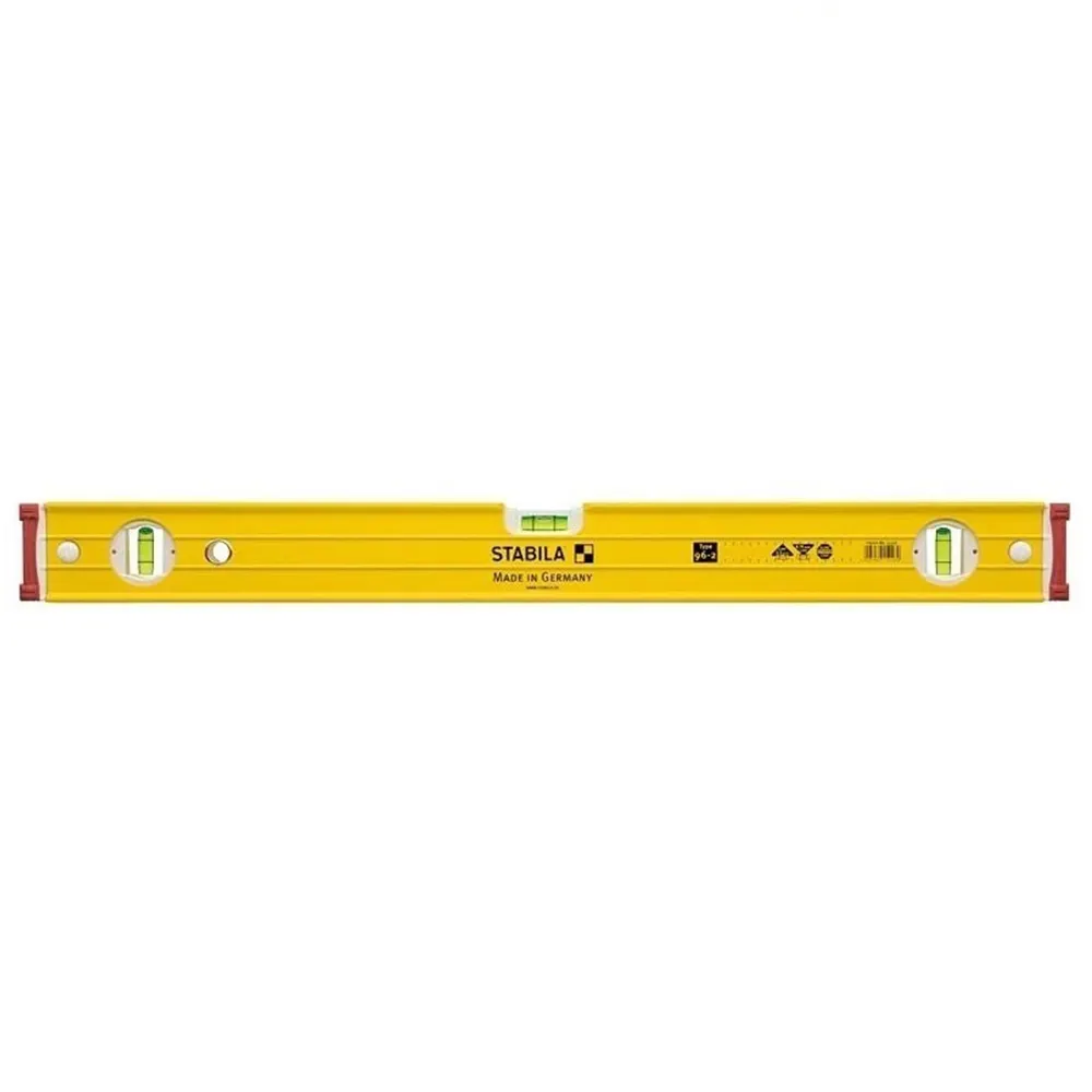 STABILA 1200mm Level Box Frame RIB trade 3V Ribbed R/EARTH MAG 96-2-M/120