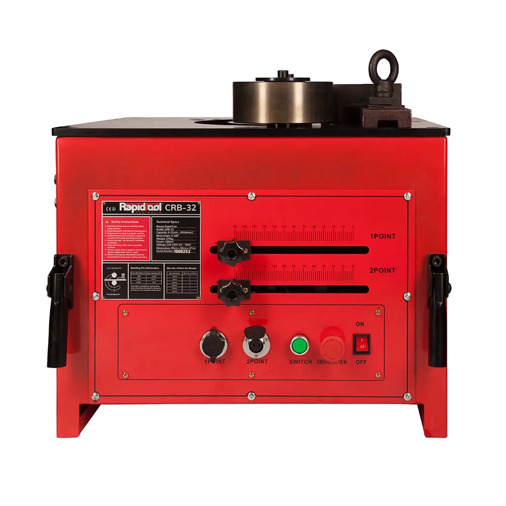 RAPIDTOOL Industrial 6-32mm Electric Rebar Bender CRB-32