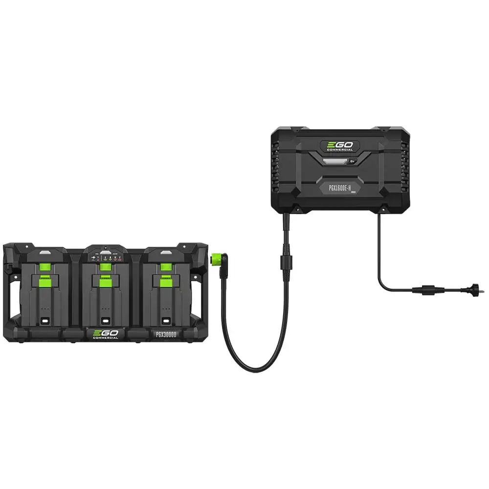 EGO POWER+ 56V PGX Commercial Charging 3-Port Dock Starter Set With 1600W Power Hub PGX1603E-H