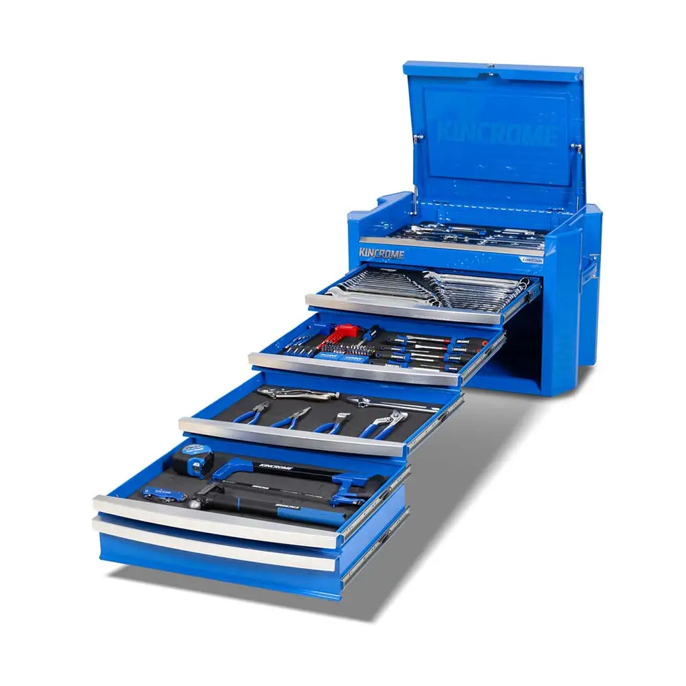 KINCROME 29" 5 Drawer Contour Chest Tool Kit Blue - 238 Piece K1941