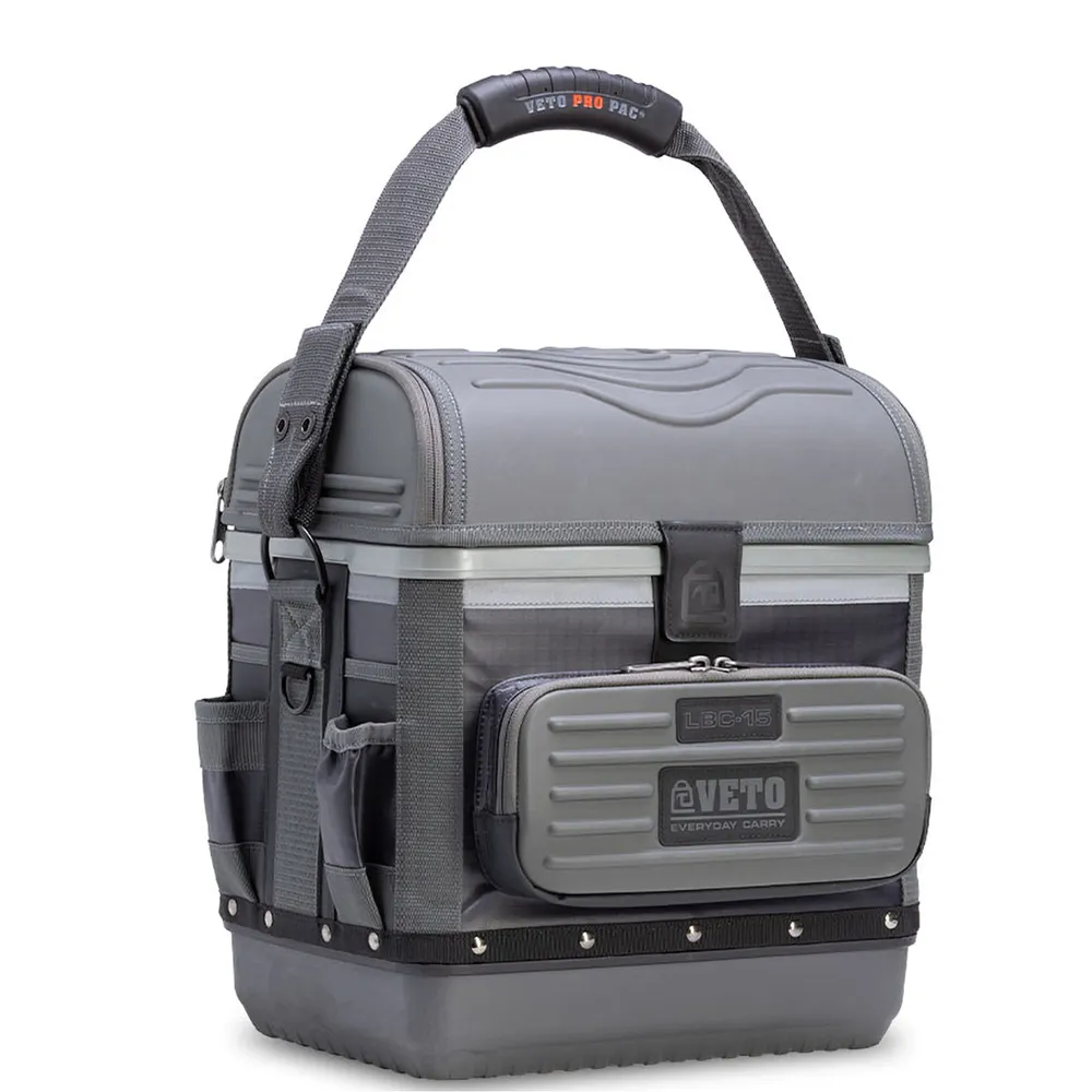 VETO Large Carbon Lunch Box - Cooler VETOLBC-15CARBON