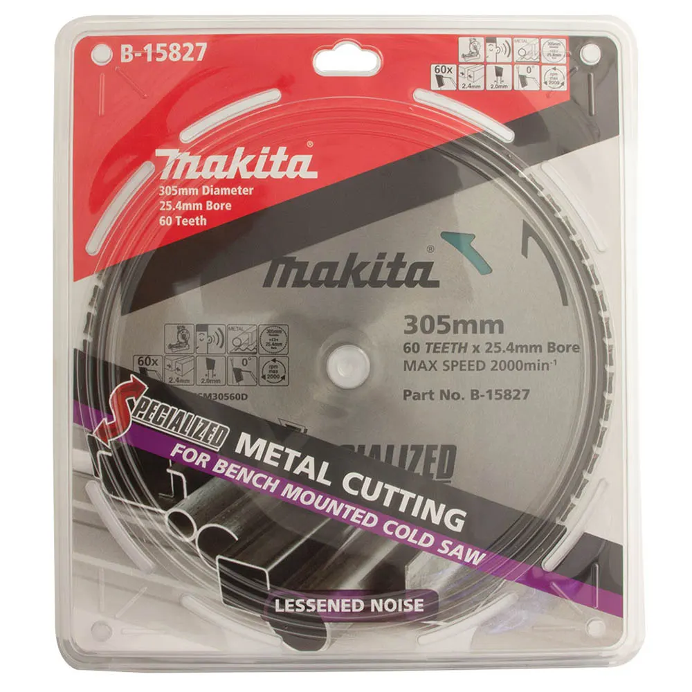 MAKITA 305mm 60T TCT Circular Saw Blade for Metal Cutting - SPECIALIZED