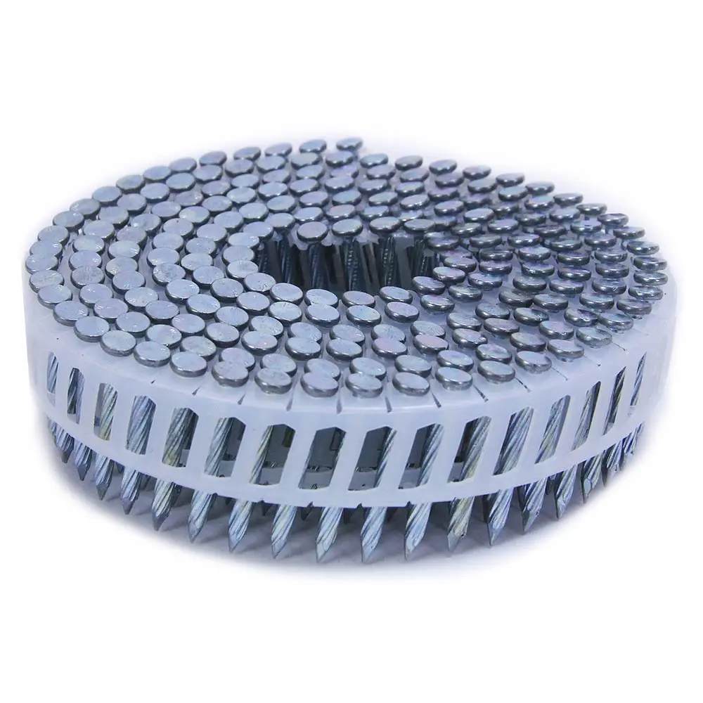 AIRCO Fap Series Coil Nail - Hardened Screw Shank Electro Galvanised - 32mm Box of 6000 YF32290