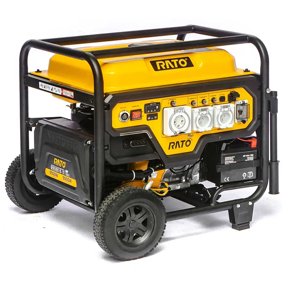 RATO 9.5Kw Open Frame Inverter Generator R9500iD-3