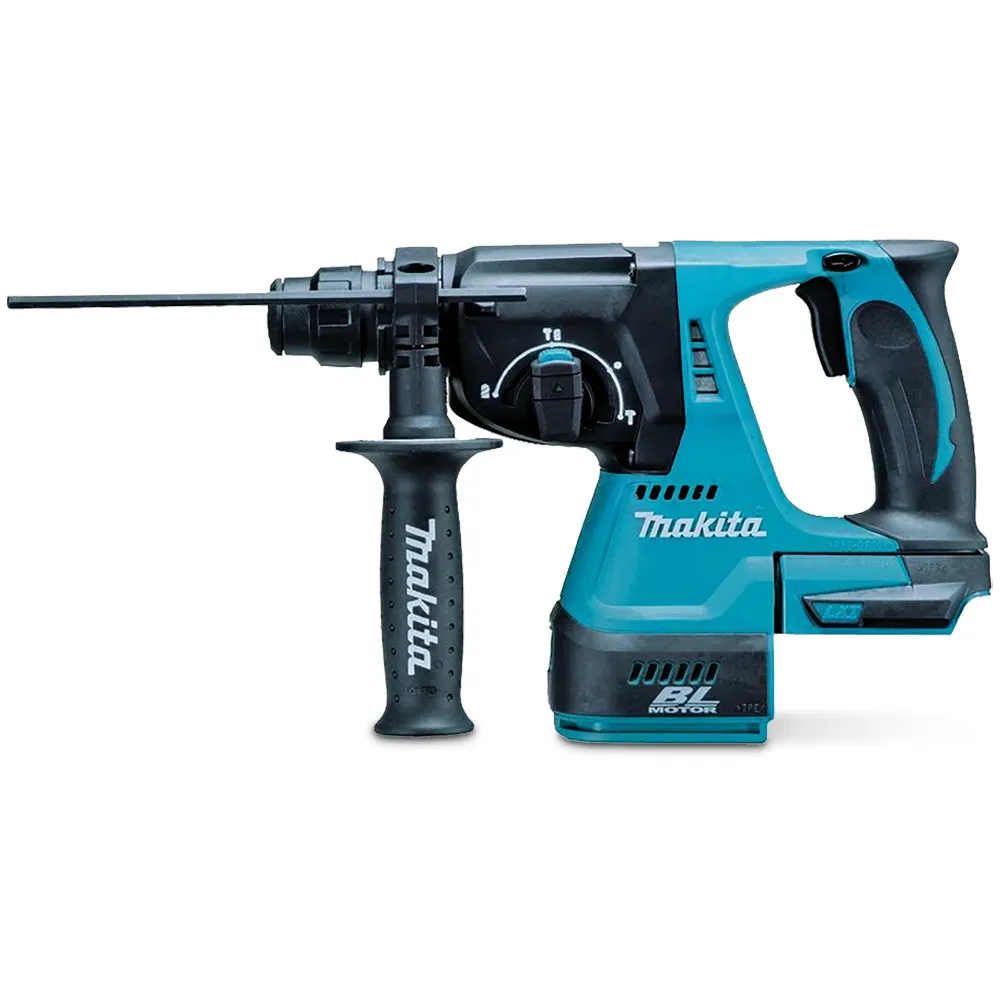 MAKITA 18V Brushless 2 x 5.0Ah Rotary Hammer Drill Kit DHR242RTE