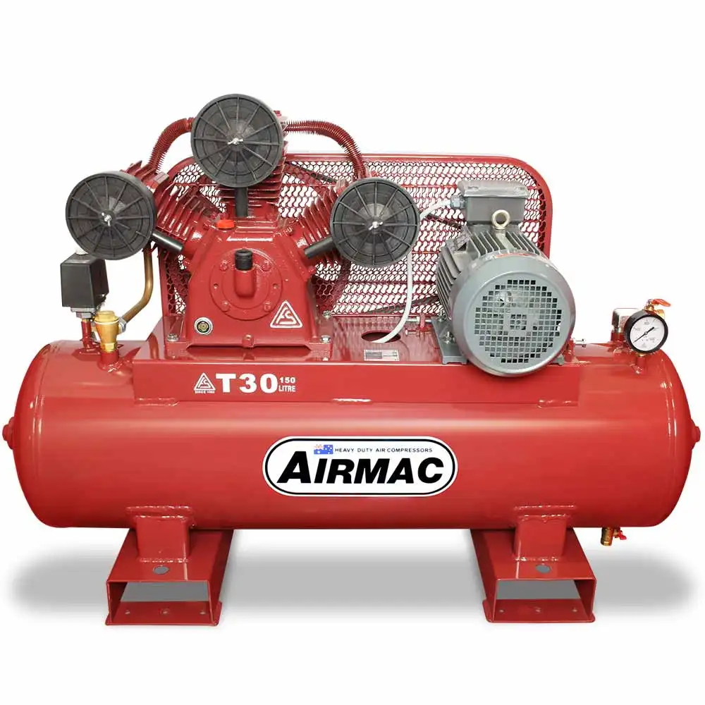 AIRMAC 415V 5.5hp 150l 620 L/Min Air Compressor AM T30 415V