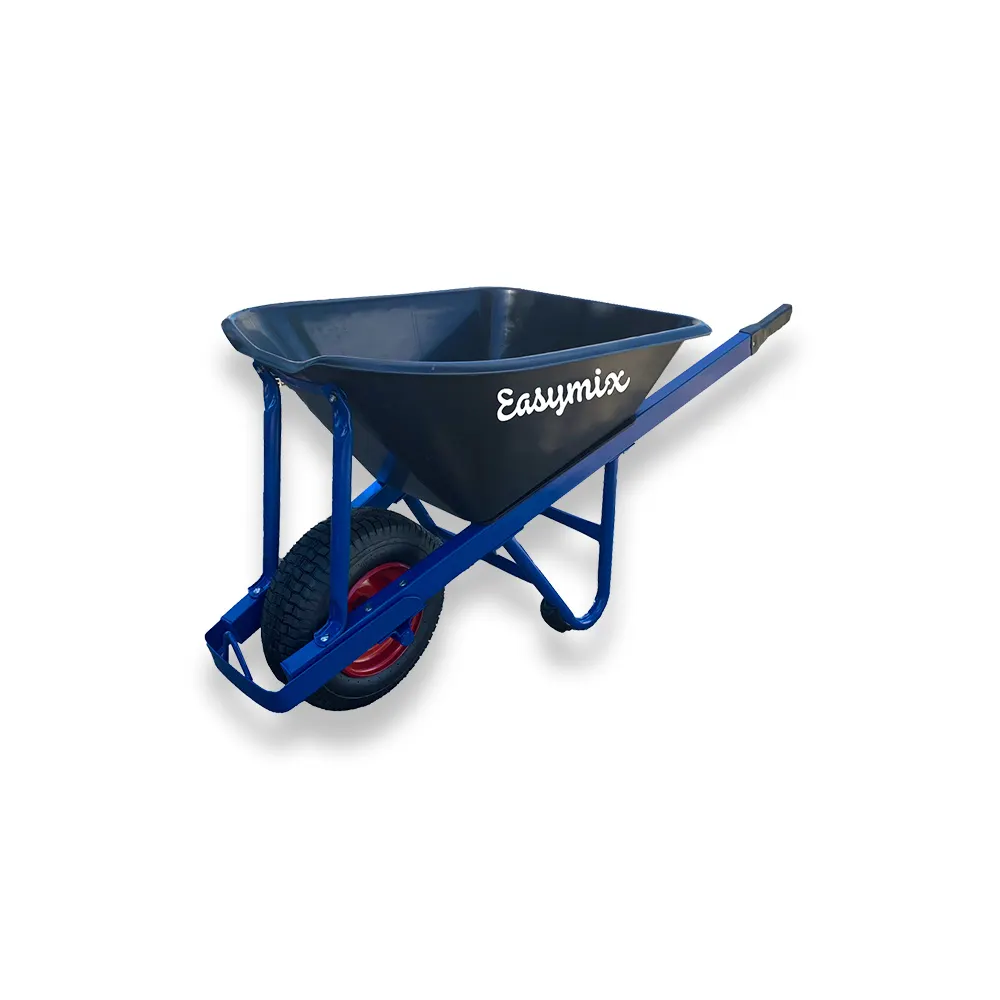 EASYMIX Easymix Extra Heavy Duty Poly Tray Wheelbarrow W900P-HSBWAS