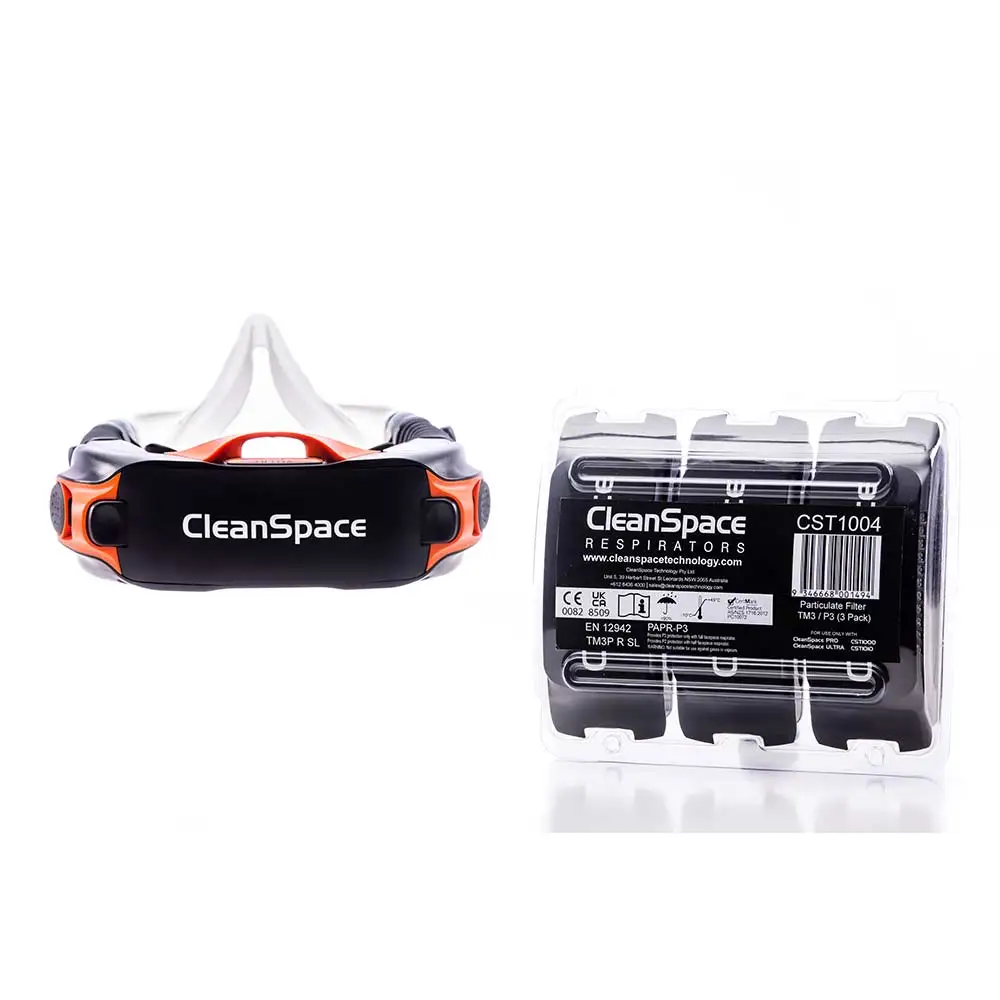 CLEANSPACE TECHNOLOGY PAPR Particulate P3 Filter - 3 Pack CST1004
