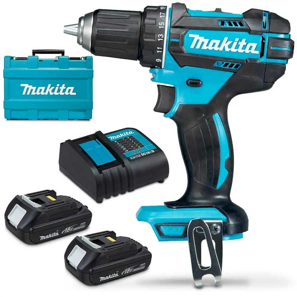 MAKITA 18V 2 x 1.5Ah Drill Driver Kit DDF482SYE