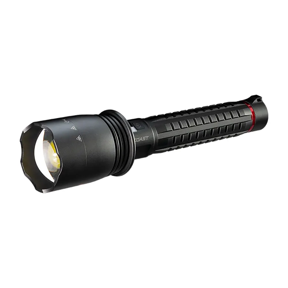 COAST 4500 Lum Pure Beam Focus Oled Display Rechargeable Torch COAXP80R