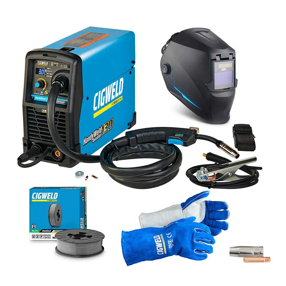 CIGWELD Mig 130 10A Handyweld Welder Power Pack PPHW130B25