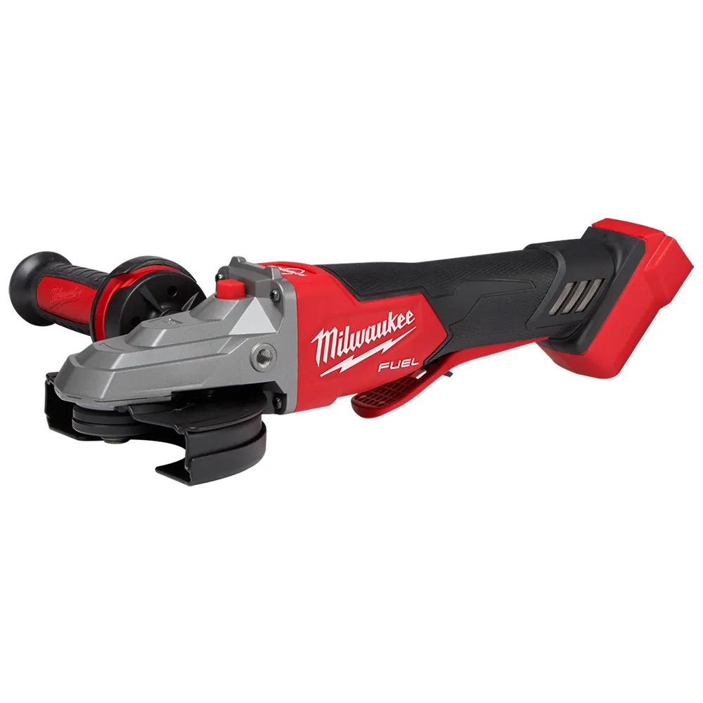 MILWAUKEE 18V FUEL Brushless 125mm Flathead Braking Angle Grinder M18FAGF125XPDB-0