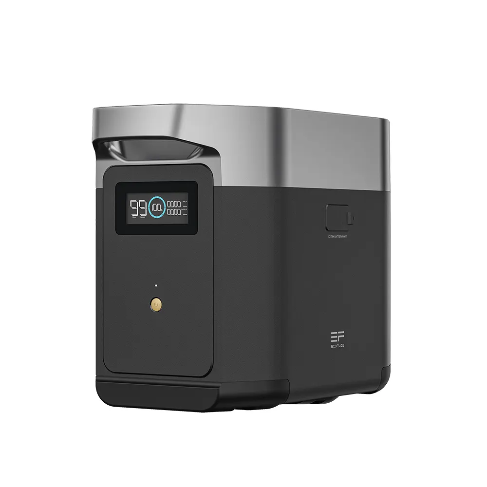 ECOFLOW Extra Lithium Battery pack for Delta 2 Power Station with 1024Wh (85Ah@12V) Power Capacity EFDELTA2-BAT
