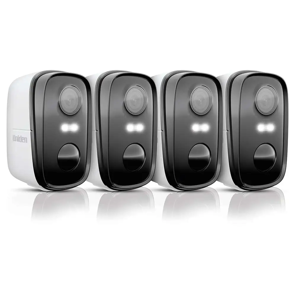 UNIDEN Outdoor Security Camera - Quad Pack X2K-4
