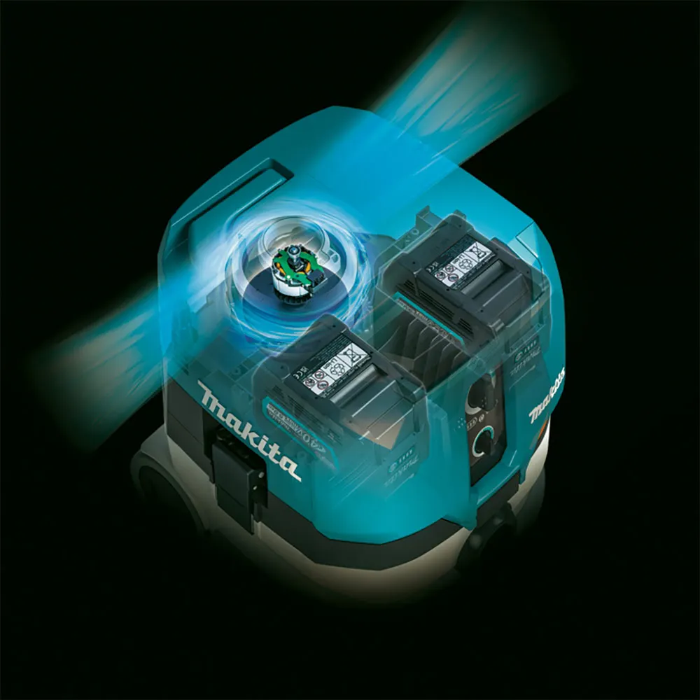 MAKITA 40V AWS Brushless Dust Extraction Vacuum Skin VC004GLZ03