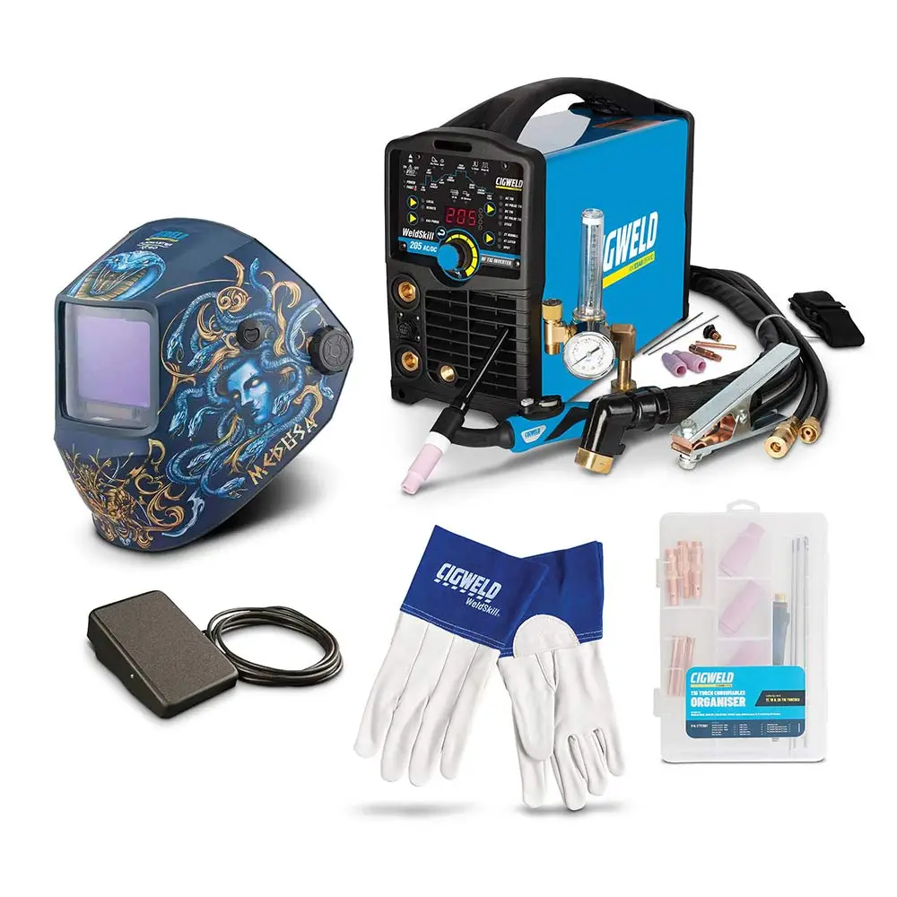 CIGWELD 205AC/DC WeldSkill Power Pack PPWS205B25