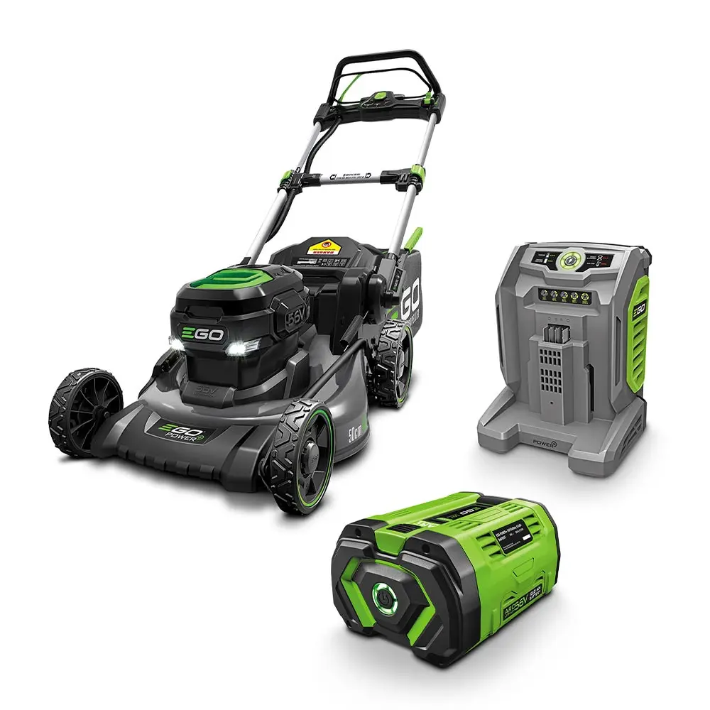 EGO POWER+ 56V 500mm Brushless 2 x 10.0Ah Steel Deck Self-Propelled Lawn Mower Kit LM2026E-SP-2