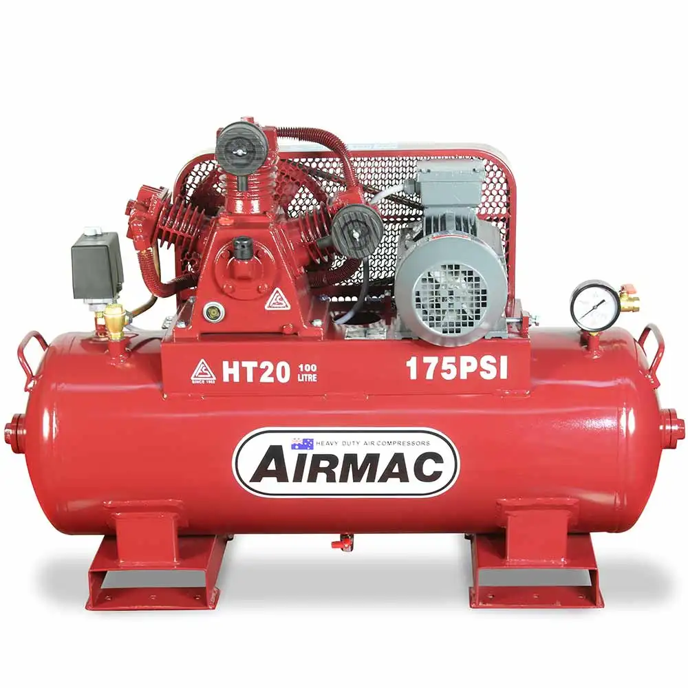 AIRMAC 415V 3hp 100l 260 L/Min Air Compressor AM HT20 415V