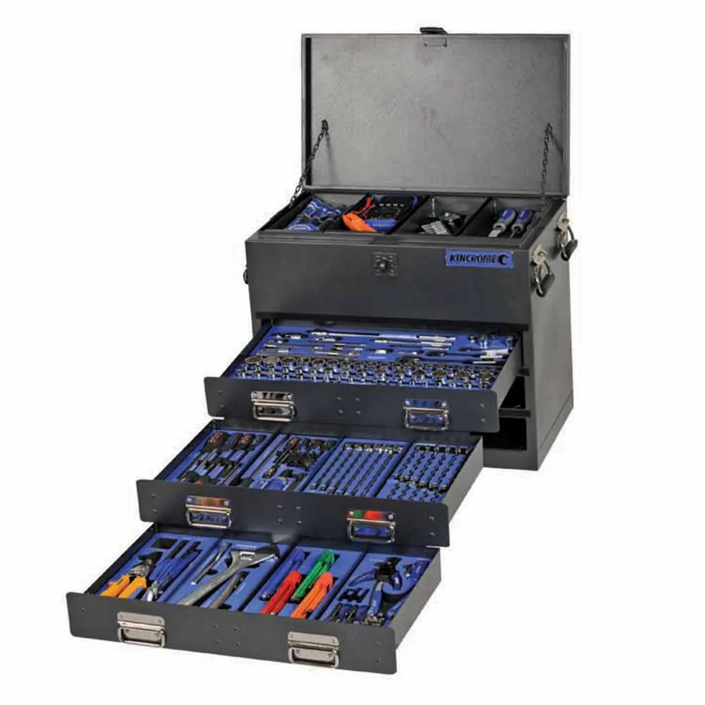 KINCROME 280 Piece 1/4, 3/8 & 1/2 Inch Drive Truck Box Tool Kit K1255