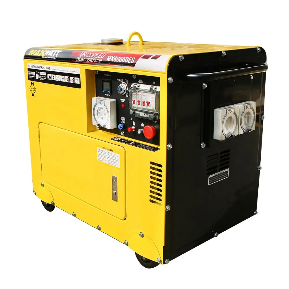 MAXWATT 6KVA Diesel Silent Generator MX6000DES