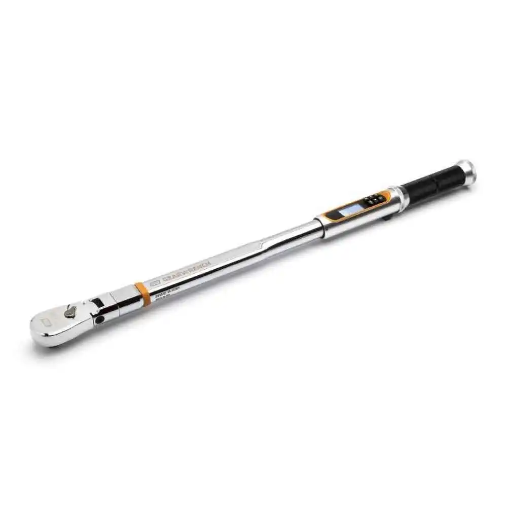 GEARWRENCH 1/2inch Drive Flex-Head Electronic Torque Wrench w. Angle 25 - 250 Ft-lb 85196