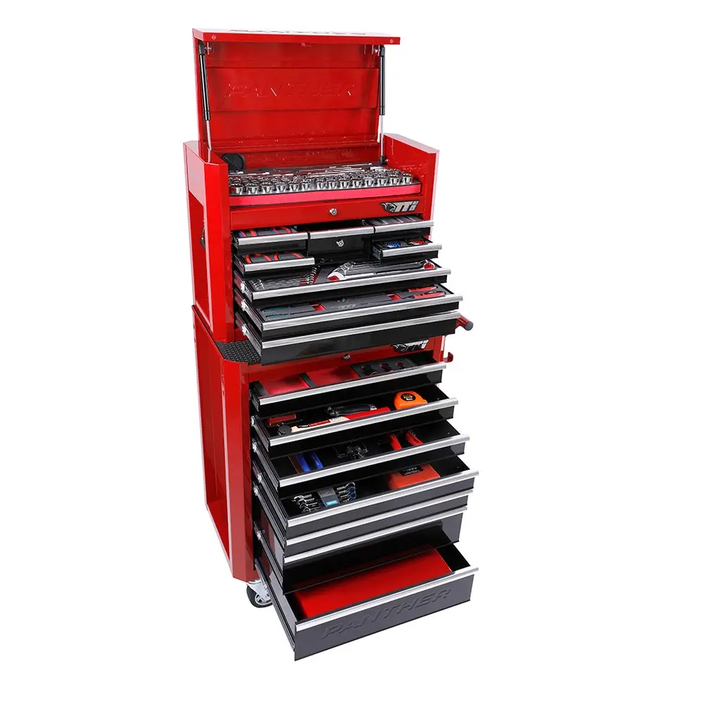 TTI 340 Piece 26" 15 Drawer Chest & Trolley Tool Kit TTK26152