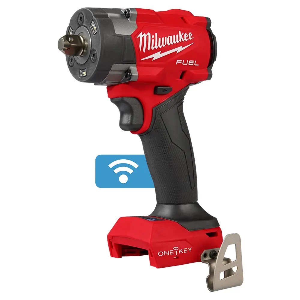 MILWAUKEE 18V FUEL ONE-KEY 1/2" Controlled Torque Impact Wrench with Pin Detent Skin M18ONEFIW2PC120