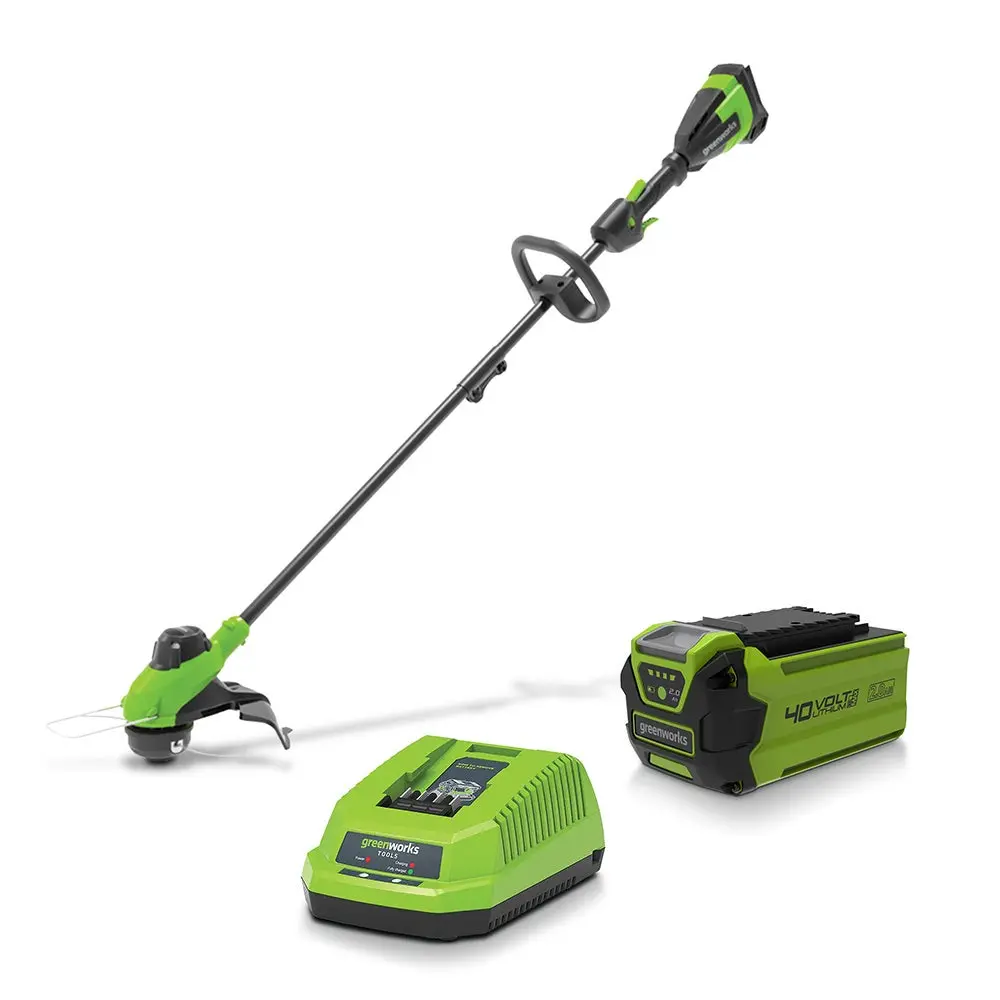 GREENWORKS 40V 2.0Ah/33cm String Trimmer Combo Kit 2109807AU-Kit