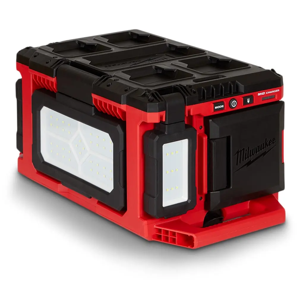 MILWAUKEE 18V 3000 Lumens PACKOUT Area Light/Charger Skin M18POALC-0