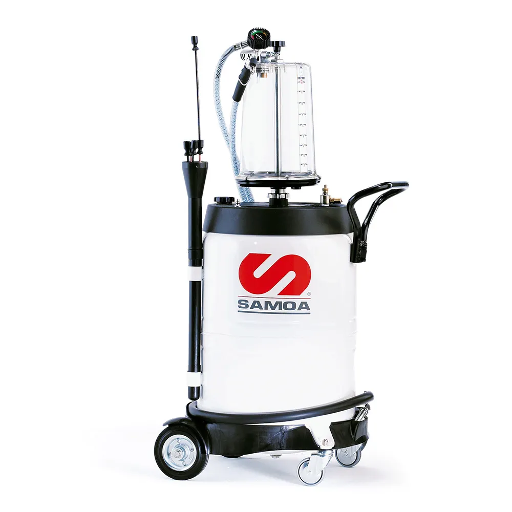 SAMOA 100L Waste Oil Extractor With Clear Glass Bowl 372100