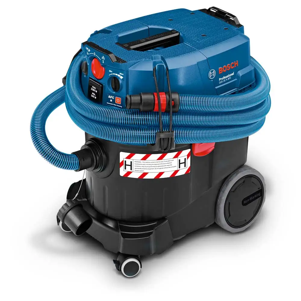 BOSCH 240V 35L H-Class Industrial Vacuum Cleaner GAS 35 H AFC 06019C3640