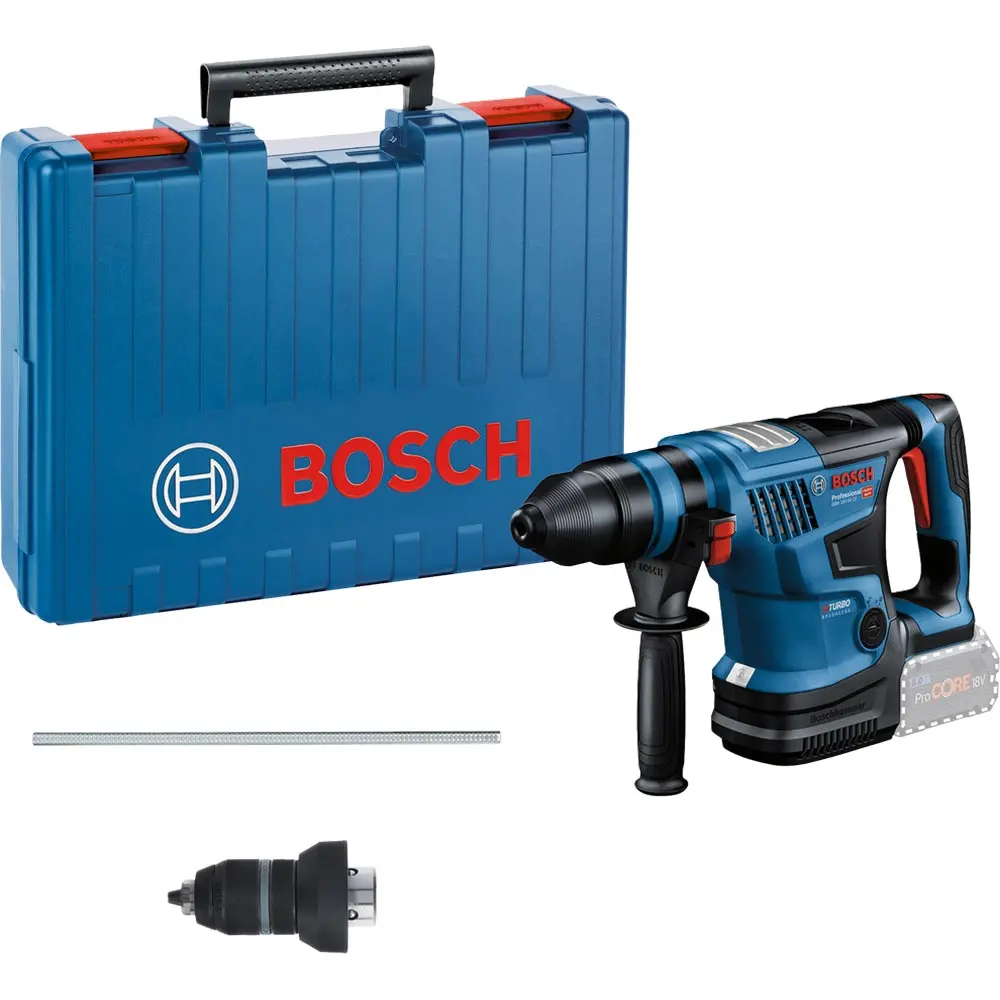 BOSCH 18V BITURBO Brushless 4kg SDS Plus Rotary Hammer Skin 0611914041