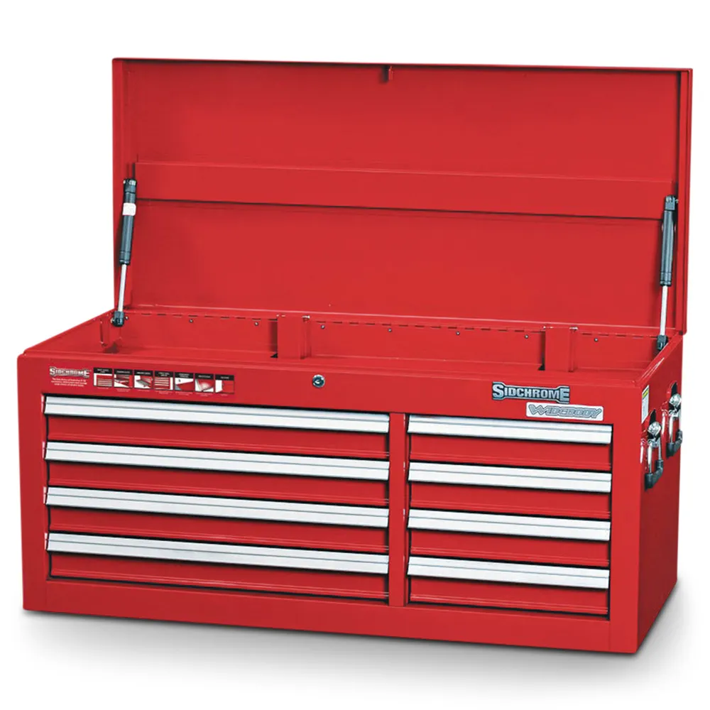SIDCHROME 8 Drawer X-Wide Tool Chest SCMT50218